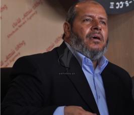 مؤتمر صحفي لحركة حماس بخصوص أزمة الرواتب