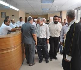 الجهاد تزور جرحى العدوان على غزة
