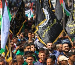 مسيرة حاشدة لحركة الجهاد بغزة تطالب بإنهاء الانقسام وتحقيق الوحدة ‫(38404616)‬ ‫‬
