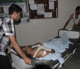 إصابات فى قصف صهيونى شرس على مناطق متفرقة بقطاع غزة