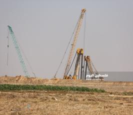 السياج الفاصل  جيش الاحتلال  شرق غزة  (19).JPG