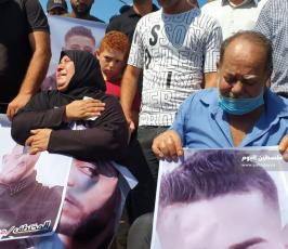 غزيون يطالبون السلطات المصرية بكشف مصير الصيادين والافراج عنهم (11).jpg