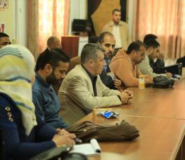 حفل إطلاق ومناقشة الرواية المقدسية باب العامود في مدينة غزة ‫(44433928)‬ ‫‬.JPG