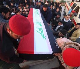 انطلاق موكب تشييع الشهيد قاسم سليماني وشهداء العدوان الأمريكي في بغداد (3).jpg