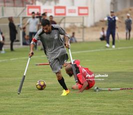 كرة قدم لاشخاص ذوي الاعاقة مبتوري الأطراف في قطاع غزة ‫(39256590)‬ ‫‬.JPG