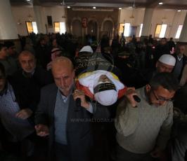 جماهير غفيرة في حي الشجاعية تُشيَّع جثمان الشهيد المجاهد جهاد حرارة ‫(41878034)‬ ‫‬.JPG