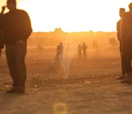 مواجهات على حدود قطاع غزة  ‫(1)‬.JPG