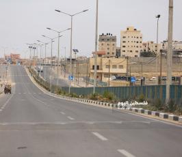 شوارع غزة خالية (6).JPG