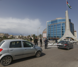 حواجز للامن الفلسطيني تفصل بين القرى والمخيمات وبين المدن فيروس كورونا. (6).png