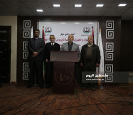 مؤتمر حكومي مشترك في غزة (19).JPG