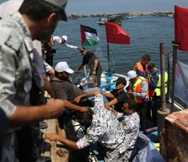 انطلاق سفينة الحرية 2  (7).JPG