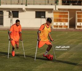 دوري كرة القدم بين أشبال وزهرات مبتوري الأقدام في غزة برعاية الصليب الأحمر  (9).JPG