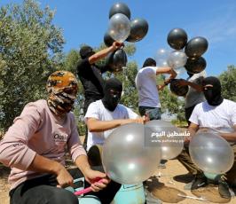  بالونات حارقة ومتفجرة تجاه المستوطنات (5).jpeg