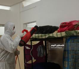 حملة وطهر بيتي للجهاد الإسلامي تعقم سجون ومراكز توقيف وشرطة بغزة والشمال (14).JPG
