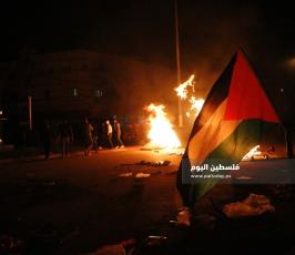 مسيرات غاضبة في جنين عقب استشهاد الشاب يزن أبو طبيخ وسط مواجهات عنيفة (5).jpg