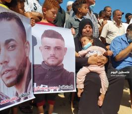 غزيون يطالبون السلطات المصرية بكشف مصير الصيادين والافراج عنهم (2).jpg