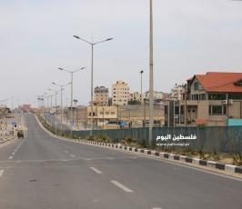 شوارع غزة خالية (7).JPG