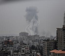  قصف جيش الاحتلال لمواقع المقاومة (4).JPG