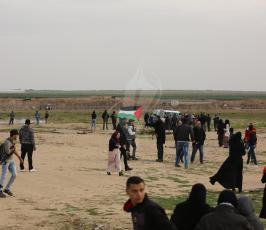 مسيرة العودة شرق غزة ‫(1)‬ ‫‬.JPG