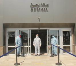 تسهيل دخول العالقين إلى قطاع غزة عبر معبر رفح البري وفق إجراءات الوقاية والسلامة من فيروس كورونا (5).jpg