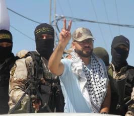 حركة الجهاد الإسلامي وجناحها العسكري سرايا القدس في محافظة خان يونس تستقبل الأسير المجاهد  إياد الجرجاوي (7).jpeg
