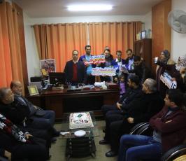  وكالة فلسطين اليوم الإخبارية تحتفل بذكرى انطلاقتها الـ15. ‫(43450883)‬ ‫‬.JPG
