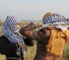 متظاهرة فلسطينية  ‫(1)‬.JPG