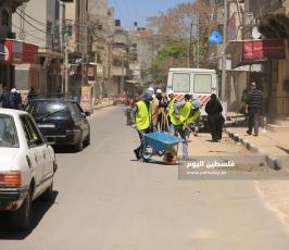 الجهاد الإسلامي تطلق حملة النظافة من الإيمان في كافة محافظات قطاع غزة (13).JPG