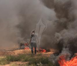 مليونية القدس في يوم القدس العالمي وذكرى النكسة 51 على حدود غزة1 ‫(41353747)‬ ‫‬.JPG