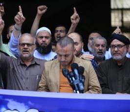  وقفة نصرة للقدس وتنديداً بالاعتداءات الإسرائيلية (19).JPG
