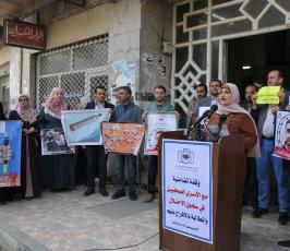 وقفة تضامنية لمساندة الصحفيين المعتقلين  ‫(1)‬.JPG
