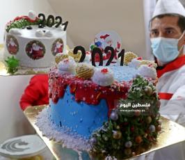 قوالب الجاتوهات مزينة بشعارات حول انتشار فيروس كورونا، وأخرى احتفاءً بالعام الجديد، (8).jpeg