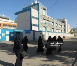 اغلاق كافة المدارس والجامعات بغزة (5).JPG