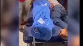 لحظة مؤثرة لوداع شقيق الشهيد عماد حشاش " سلم على امي "