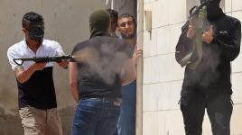 اللحظات الأولى بعد مقتل ضابط صهيوني من وحدة "اليمام" برصاص مقاومين في جنين