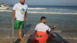 التجديف في غزة .. غير مقتصر على الرجال