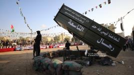 مشاهد استيلاء سرايا القدس على طائرة استخبارية وقصف عسقلان المحتلة
