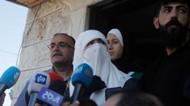 زوجة الشهيد خضر عدنان تشكر المقاومة في غزة على ردها.. وتدعو المقاومين بالضفة للرد على اغتيال زوجها