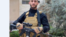 مشاركة الشهيد محمد عويس خلال  التصدي لاقتحام الاحتلال في جنين قبل أيام