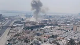 انفجارات في البحرين عقب هجوم صاروخي إيراني استهدف قواعد أمريكية
