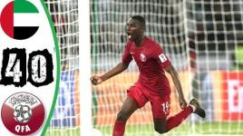 ملخص قطر و الامارات 4-0  - قطر الى النهائى - كاس اسيا