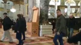 #فيديو_مستفز: يهود و أجانب سياح داخل "قبة الصخرة"