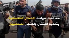 صحفي في الزنزانة يوم الاسير الفلسطيني 2017م