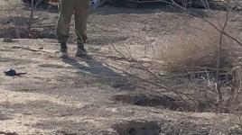 لحظة انفجار عبوة ناسفة أثناء محاولة جيش الاحتلال تفكيكها جنوب القطاع