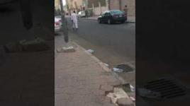 لحظة القبض على المصري قاتل زوجته اللبنانية في الكويت