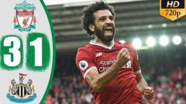 ملخص اهداف ليفربول ونيوكاسل وتالق صلاح