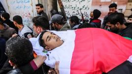 فيديو مؤثر ..تشييع جثمان الشهيد حسن شلبي