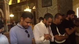 وفد المنتخب السعودي يصلي في المسجد الأقصى