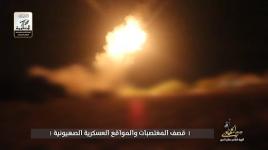ألوية الناصر صلاح الدين تنشر فيديو لقصف المغتصبات والمواقع العسكرية الصهيونية