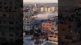 تفجير منزل عائلة أبو حميد في رام الله